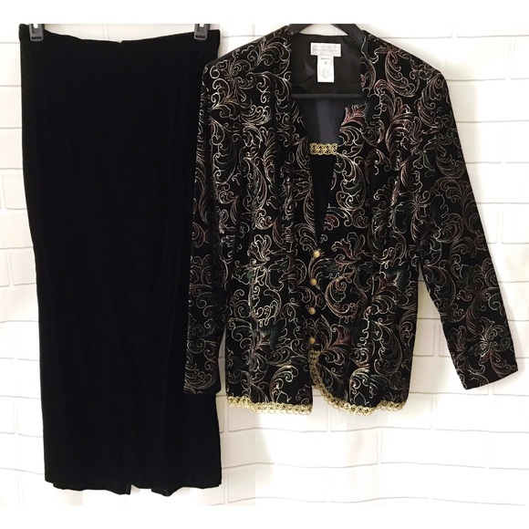 Jessica McClintock Dresses & Skirts - VTG Jessica McClintock Bridal Skirt Suit Jacket